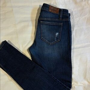 Else Midnight Blue Ripped Skinny Jeans